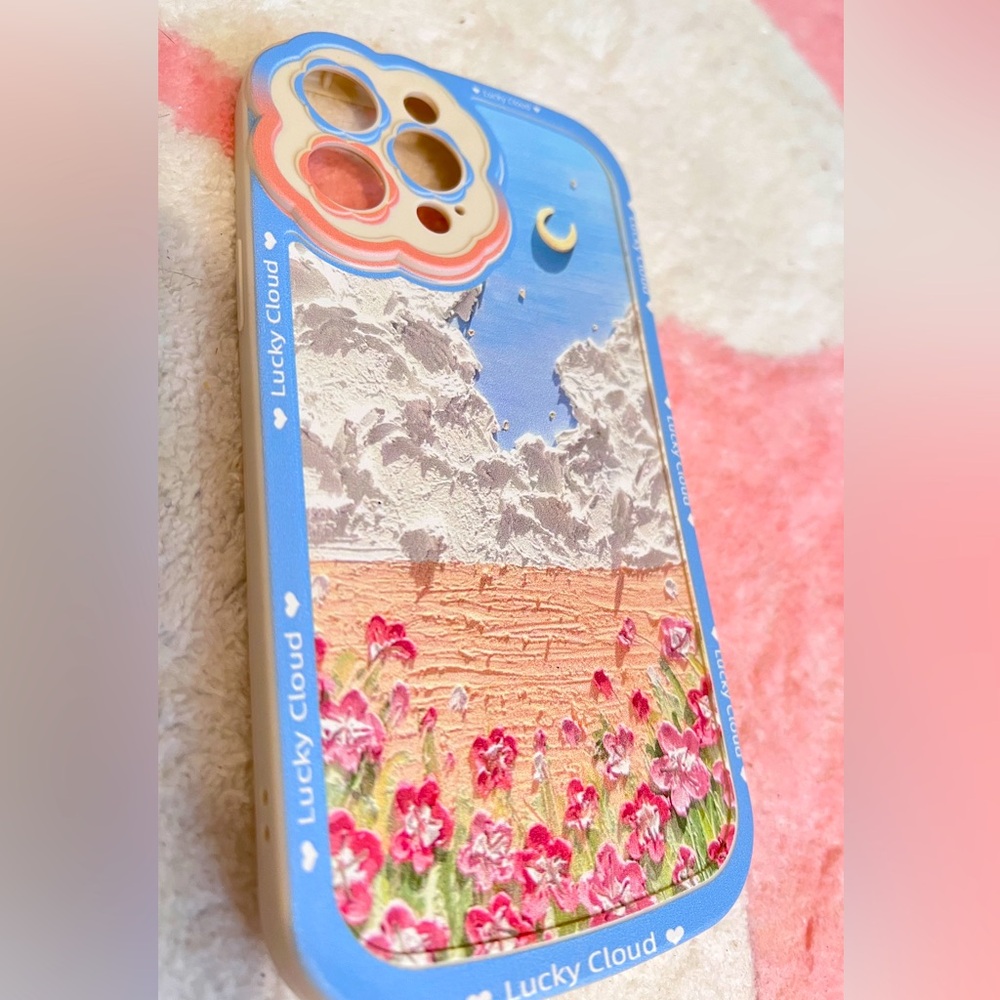 Blue and Pink Phone Case for iPhone 13 Pro Max